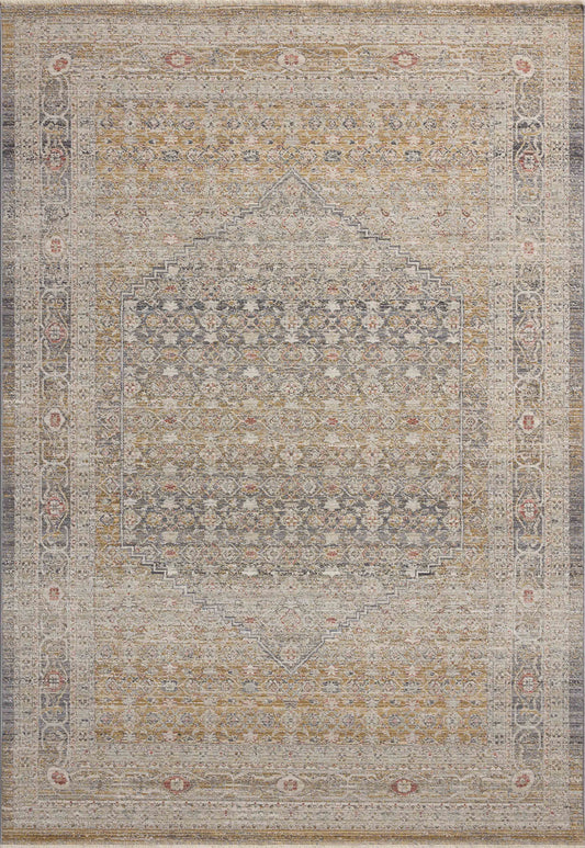 Chris Loves Julia x Loloi Ida  Stone Gold Traditional