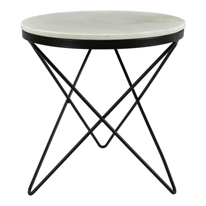 Moes Home Side Table Haley Black Contemporary Furniture