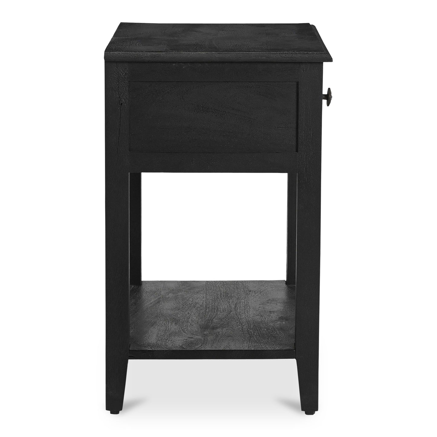Moes Home Nightstands CORRINE Black Rustic Furniture Rug