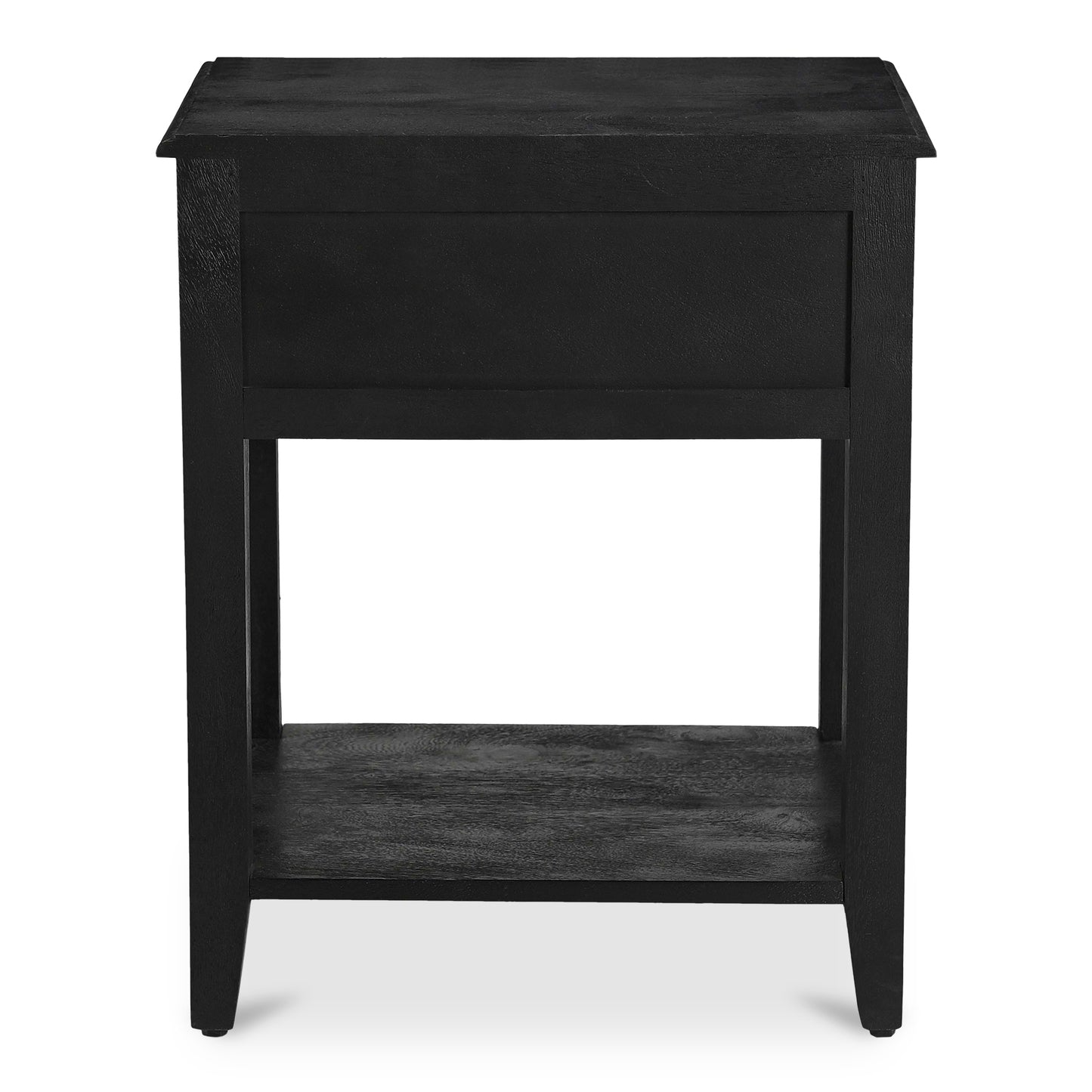 Moes Home Nightstands CORRINE Black Rustic Furniture Rug