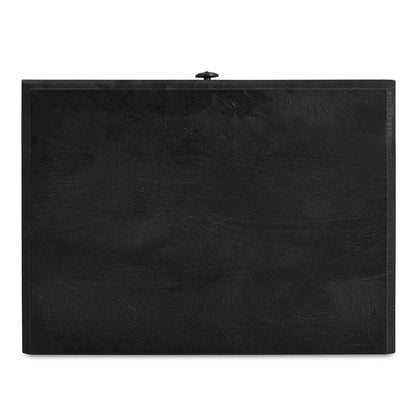 Moes Home Nightstands CORRINE Black Rustic Furniture Rug