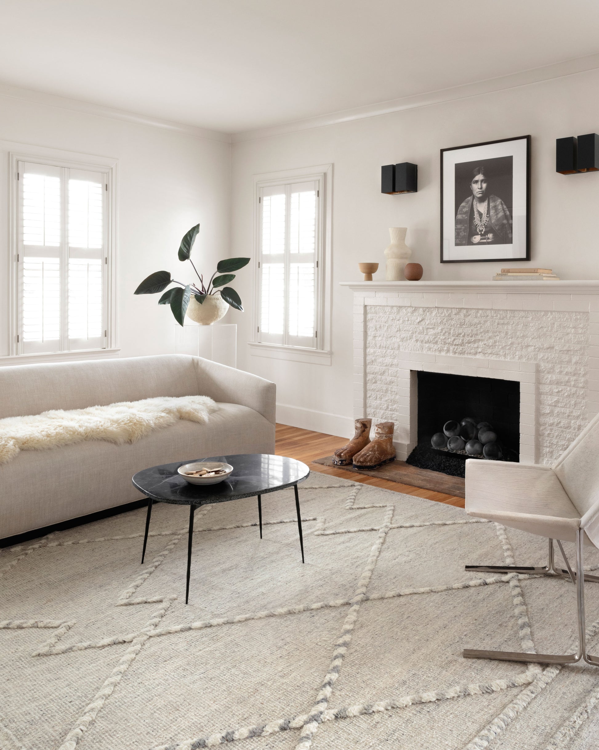 Loloi Iman  Ivory Lt.Grey Contemporary