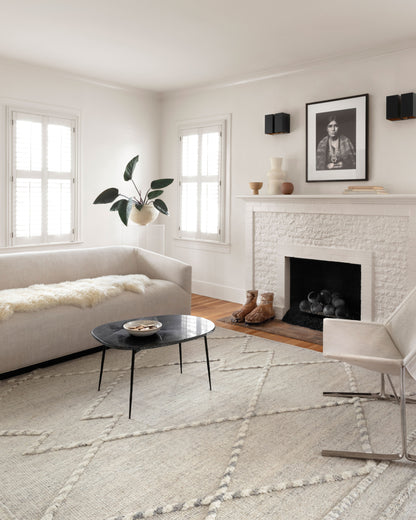 Loloi Iman  Ivory Lt.Grey Contemporary