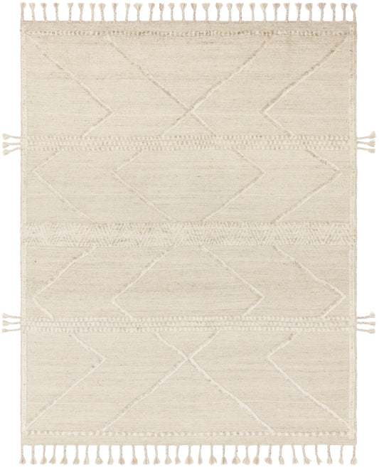 Loloi Iman  Beige Ivory Contemporary