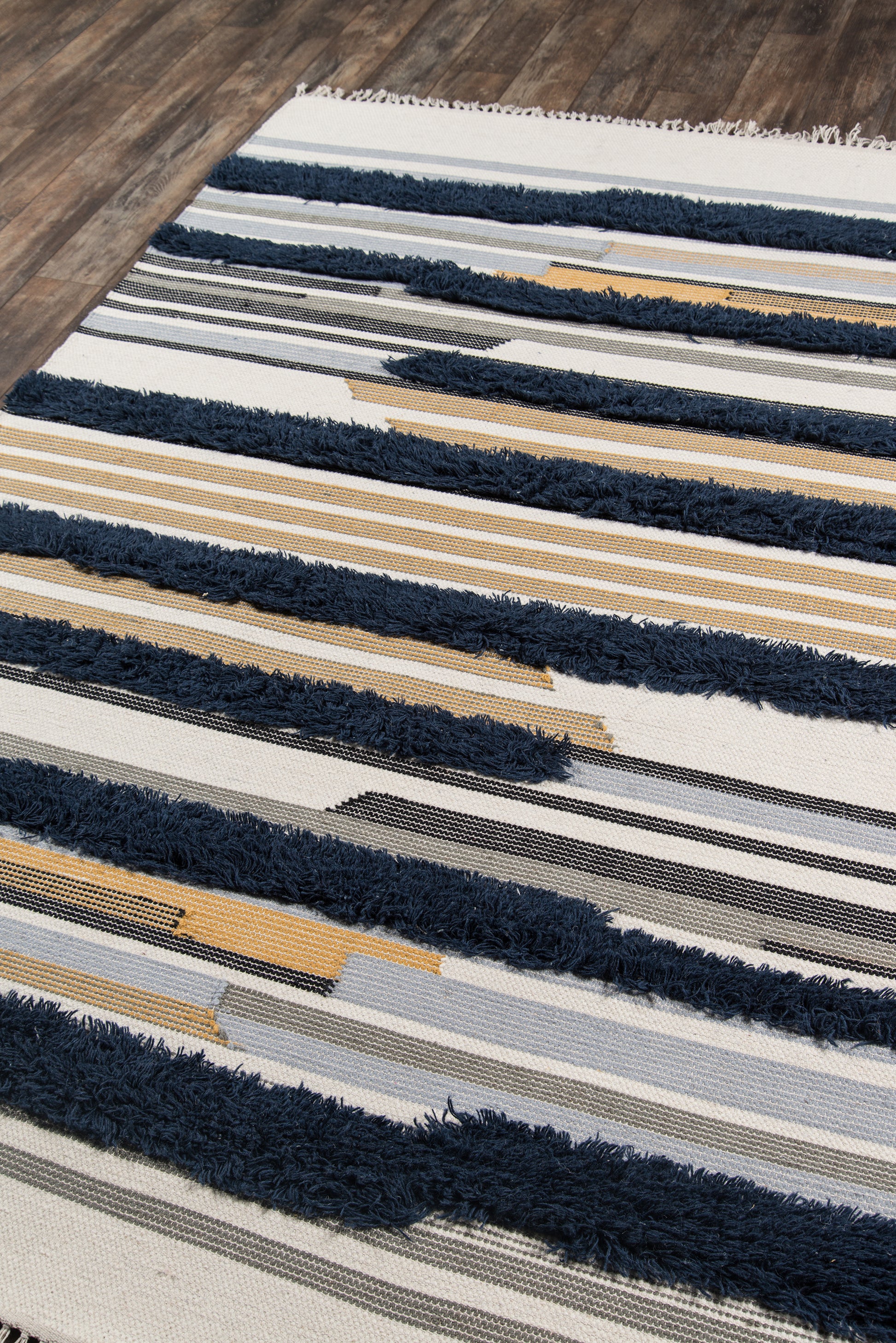 Novogratz Indio  Navy  Contemporary