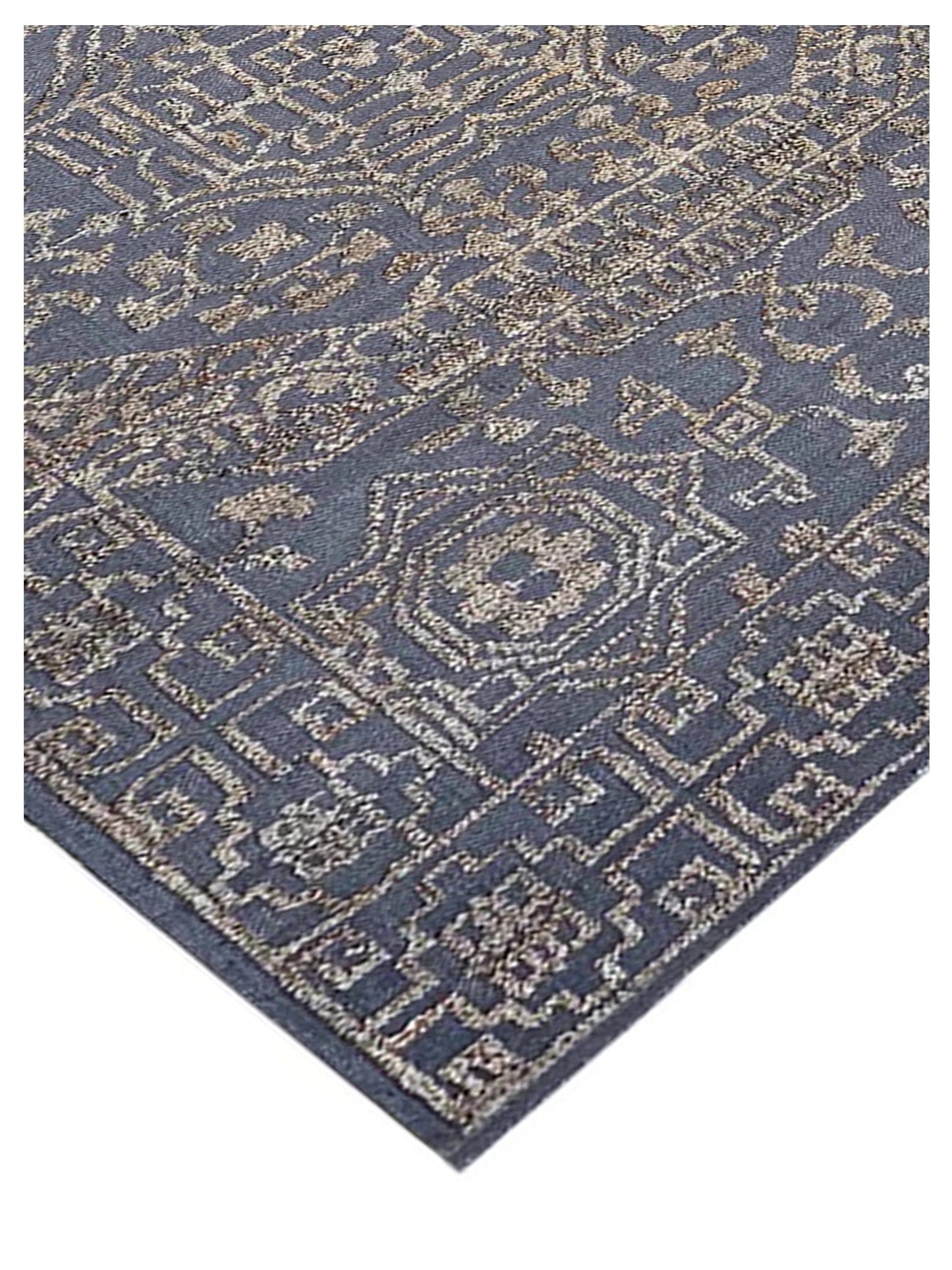 Artisan Odessa  Grey Gold Transitional Knotted Rug