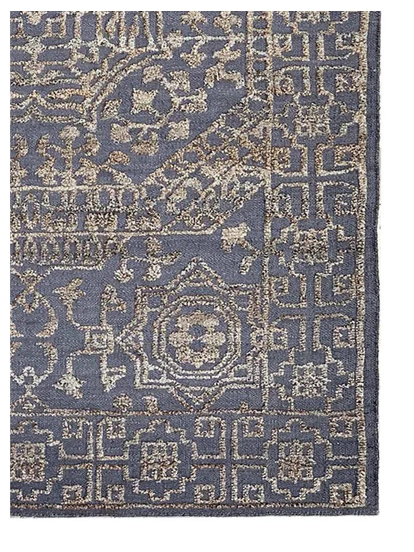 Artisan Odessa Grey Gold Transitional Knotted Rug - Rugs - Artisan - Atlanta Designer Rugs
