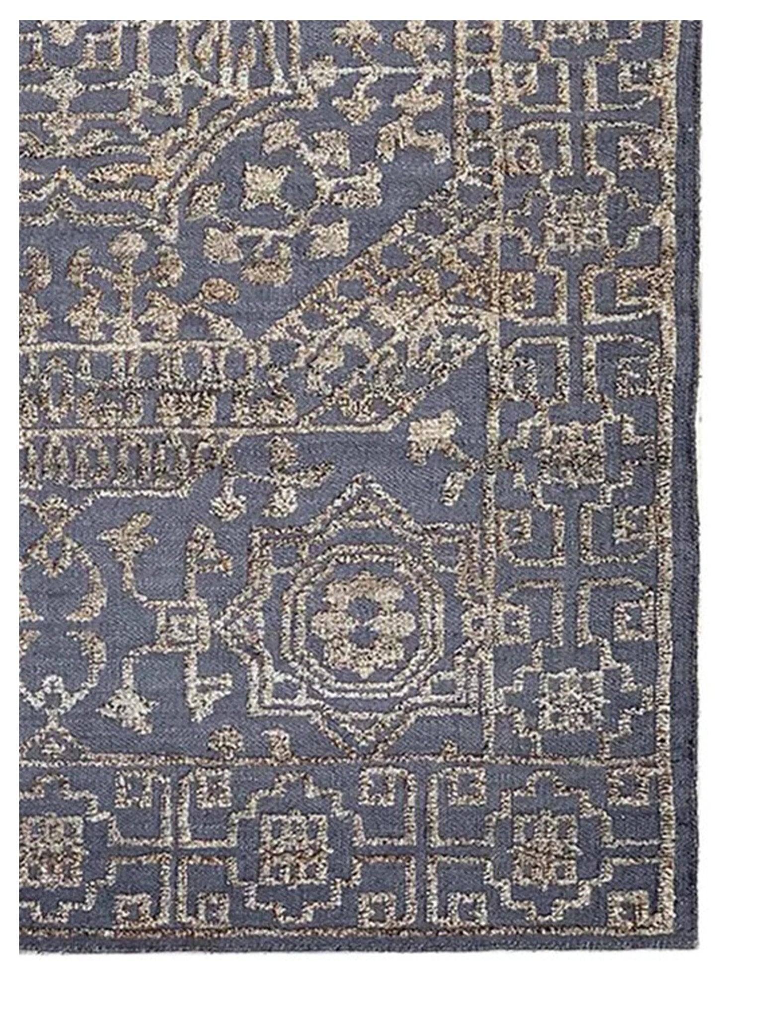 Artisan Odessa Grey Gold Transitional Knotted Rug - Rugs - Artisan - Atlanta Designer Rugs