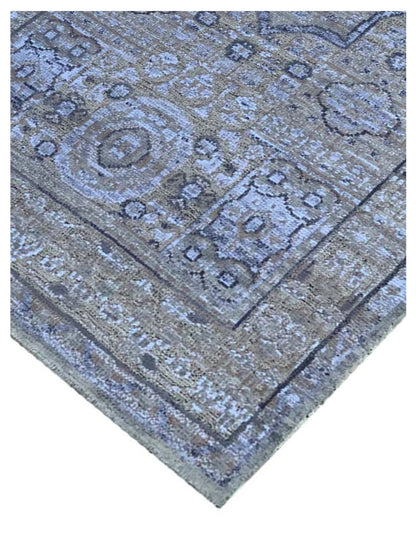 Artisan Odessa Beige Silver Transitional Knotted Rug - Rugs - Artisan - Atlanta Designer Rugs