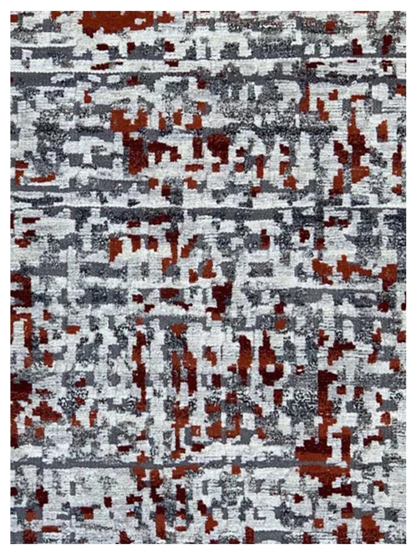 Artisan Odessa Grey Silver Transitional Knotted Rug - Rugs - Artisan - Atlanta Designer Rugs