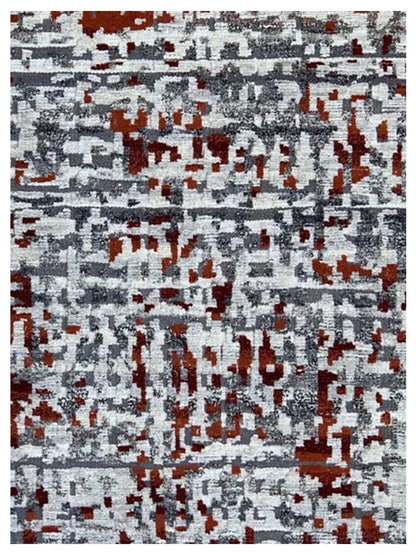 Artisan Odessa Grey Silver Transitional Knotted Rug - Rugs - Artisan - Atlanta Designer Rugs
