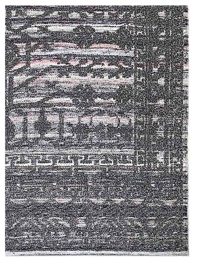 Artisan Odessa BlueishGrey Silver Transitional Knotted Rug - Rugs - Artisan - Atlanta Designer Rugs