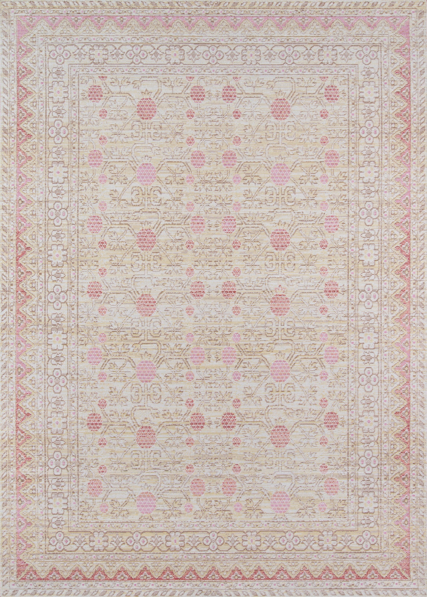 Momeni Isabella  Pink  Traditional