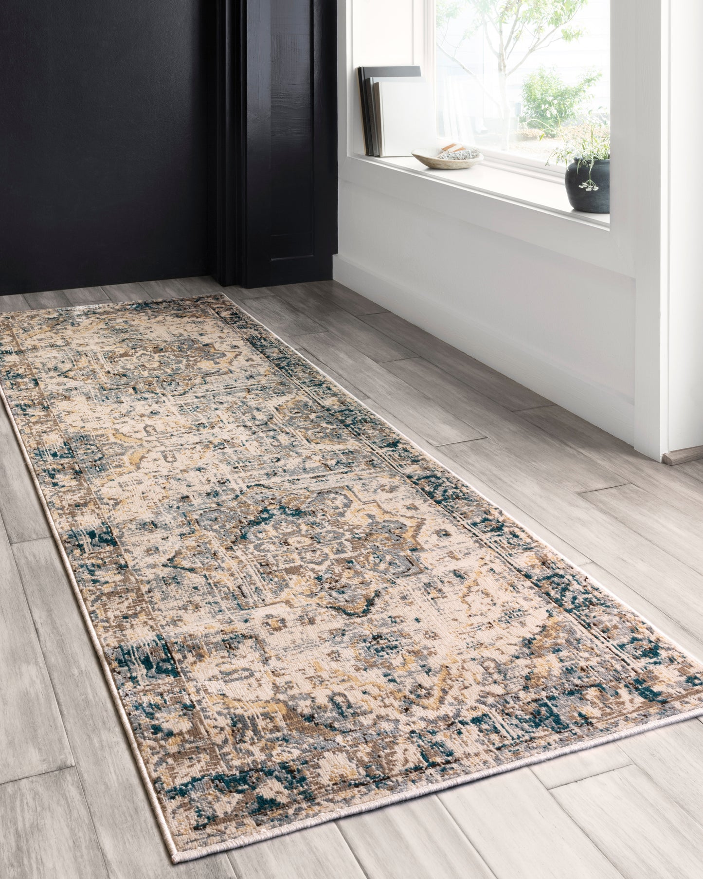Loloi Isadora  Oatmeal Bark Transitional