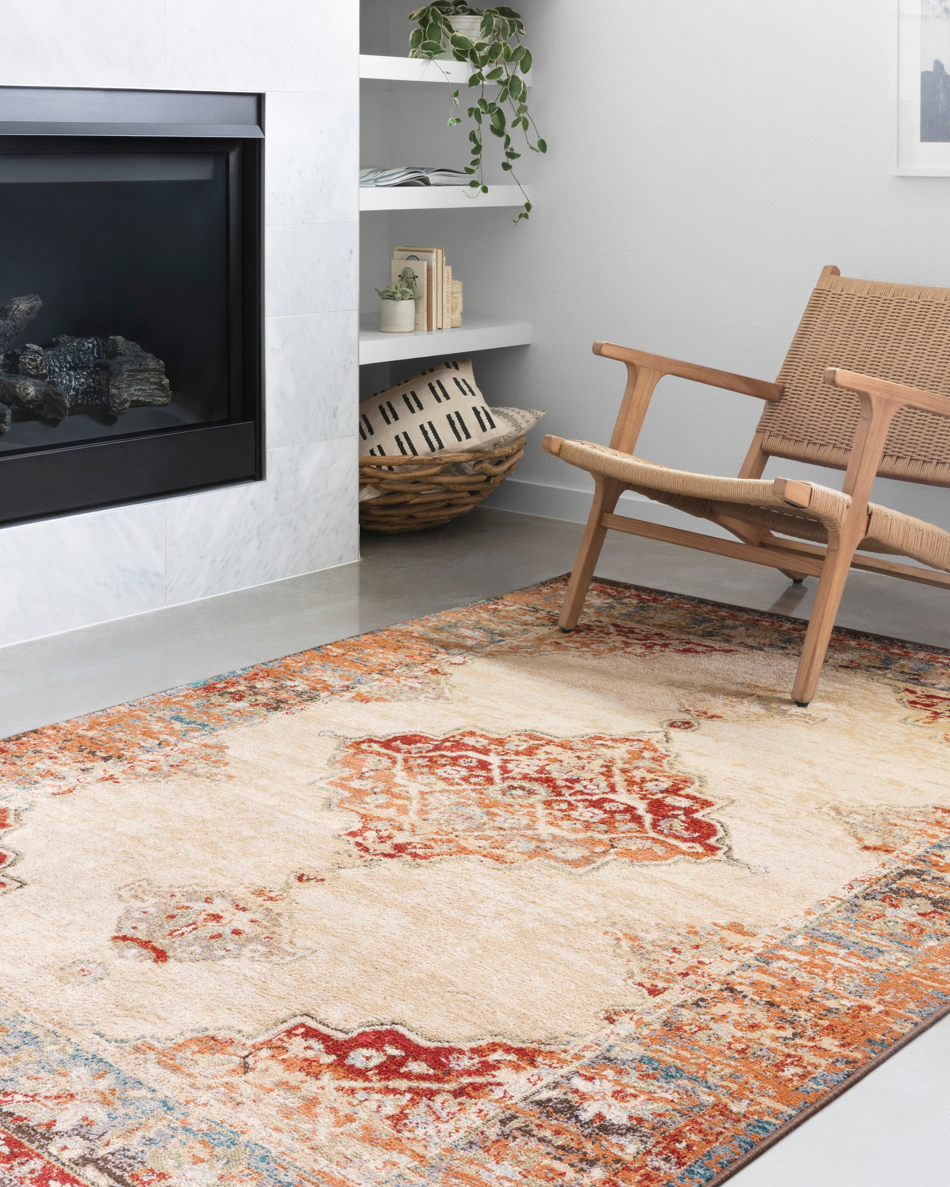 Loloi Isadora  Ant.Ivory Sunset Transitional