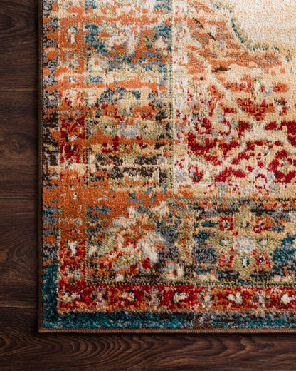 Loloi Isadora  Ant.Ivory Sunset Transitional