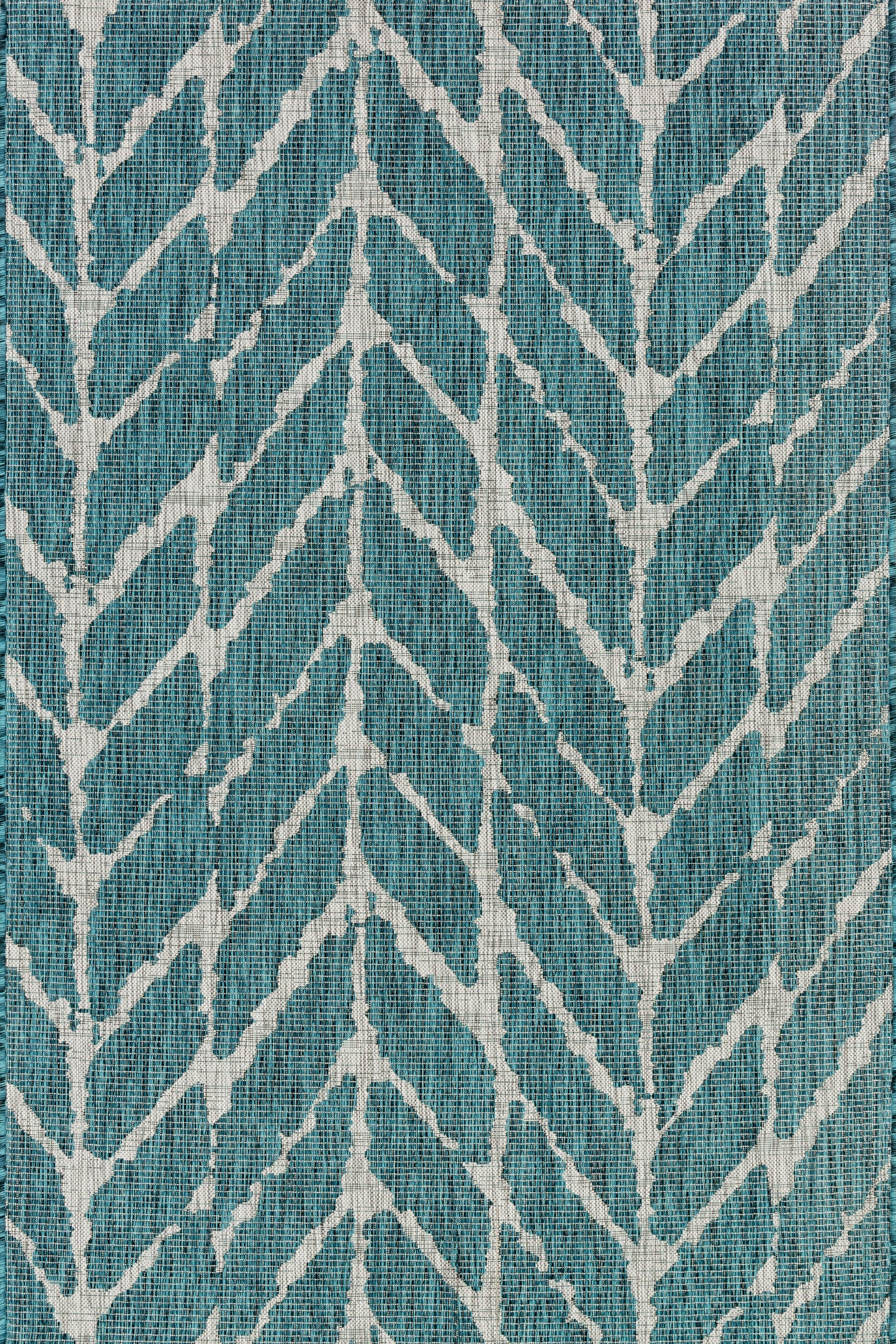 Loloi Isle  Teal Grey Indoor/Outdoor