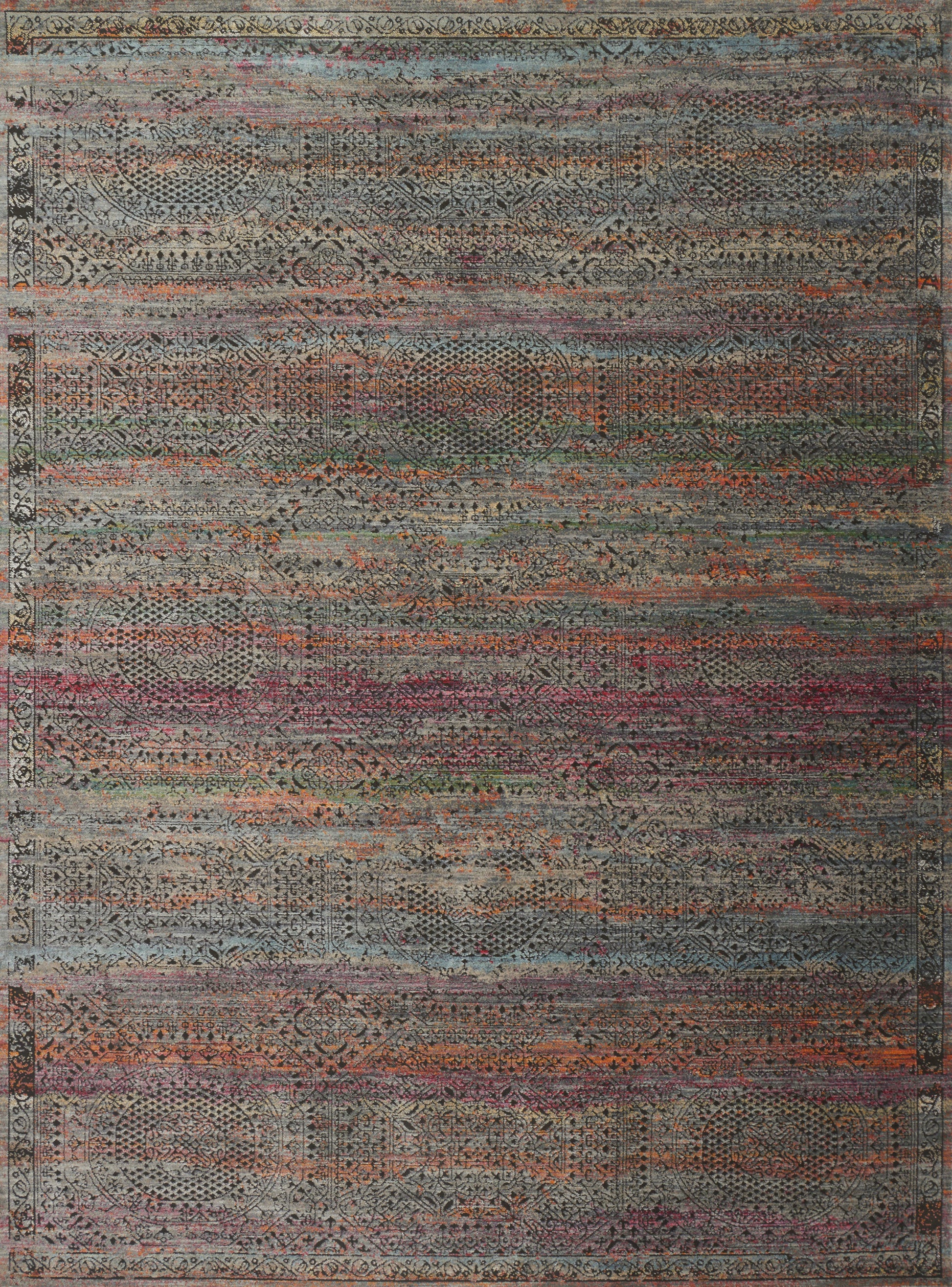 Loloi Javari  Charcoal Sunset Contemporary