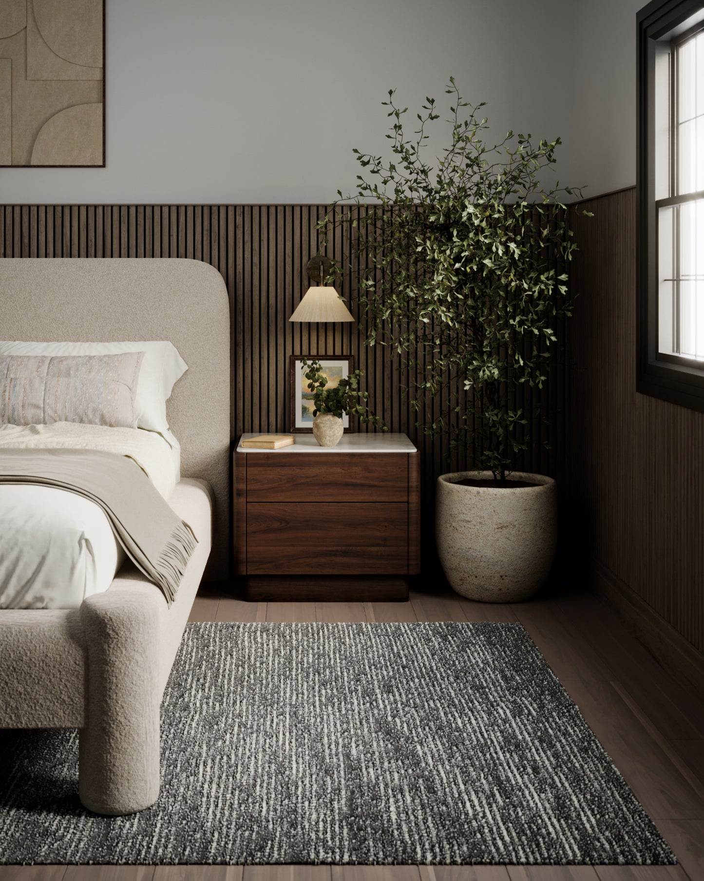 Momeni Jax  Charcoal  Contemporary