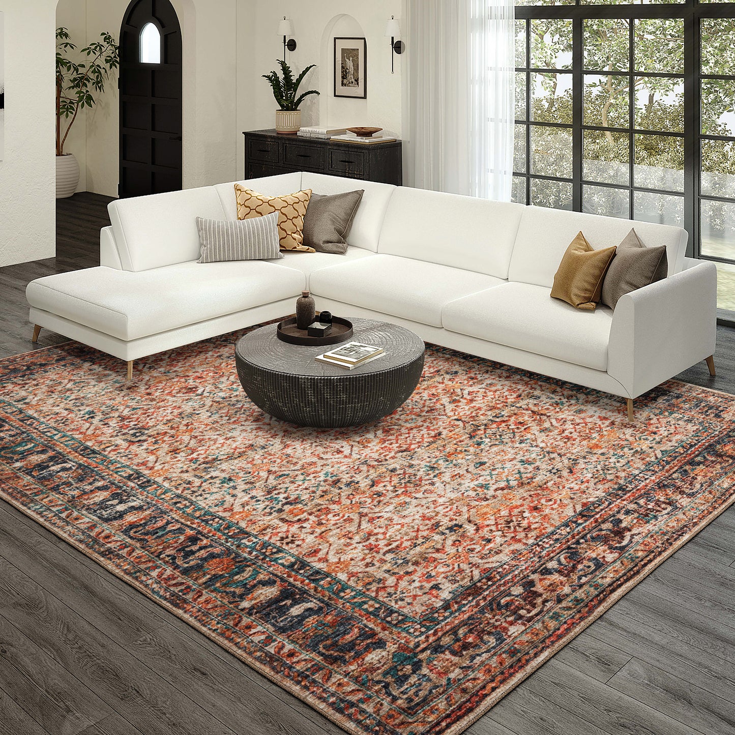 Dalyn Rugs Jericho  Linen  Traditional