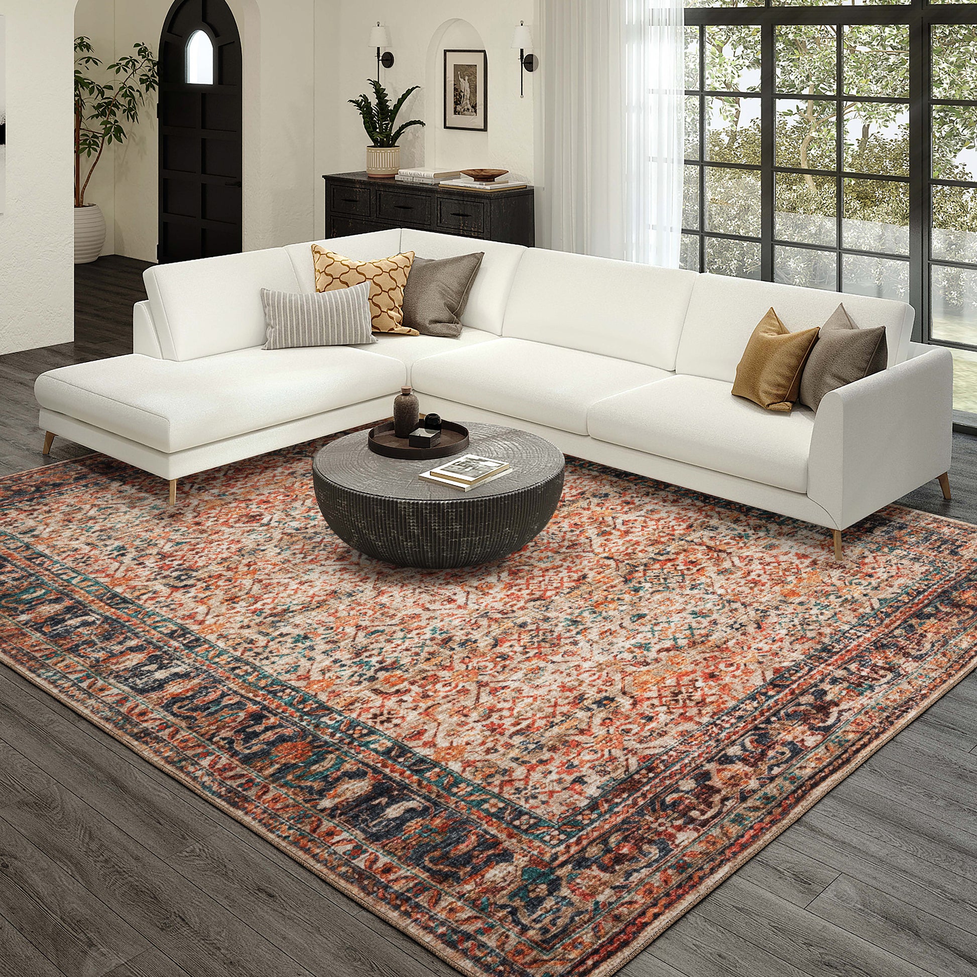 Dalyn Rugs Jericho  Linen  Traditional