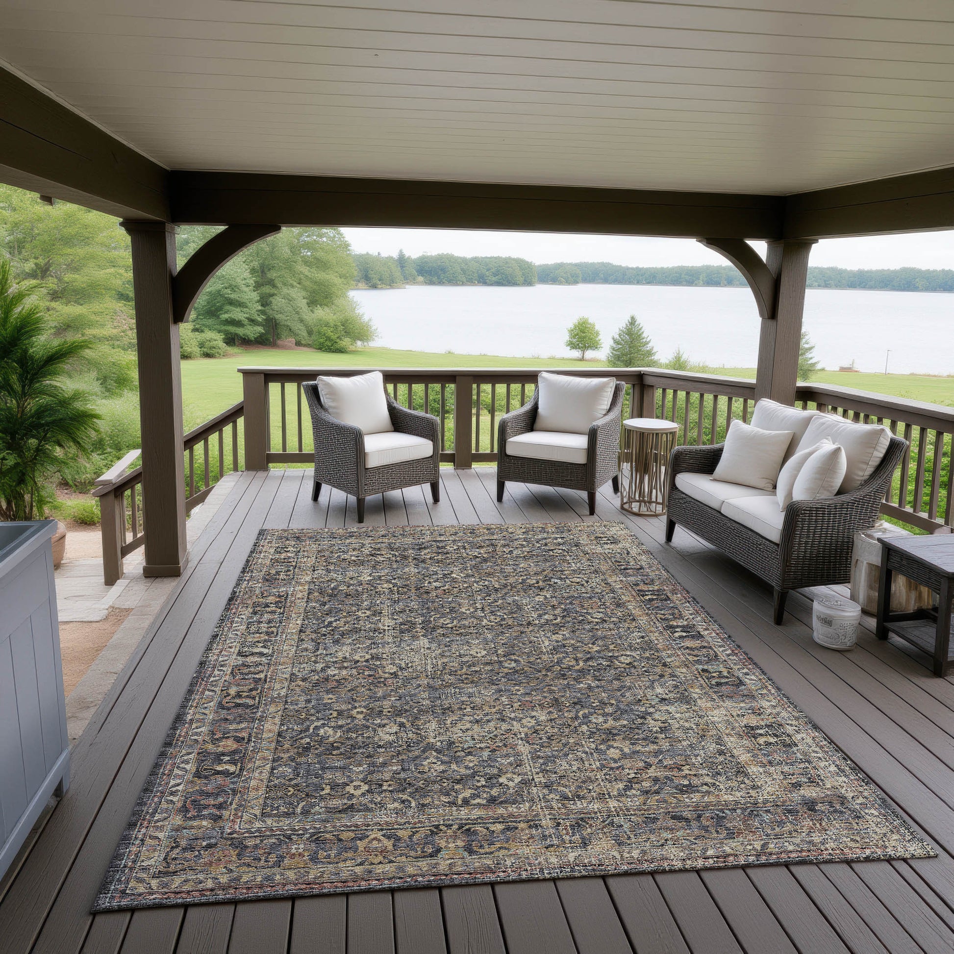 Dalyn Rugs Jericho  Midnight  Traditional
