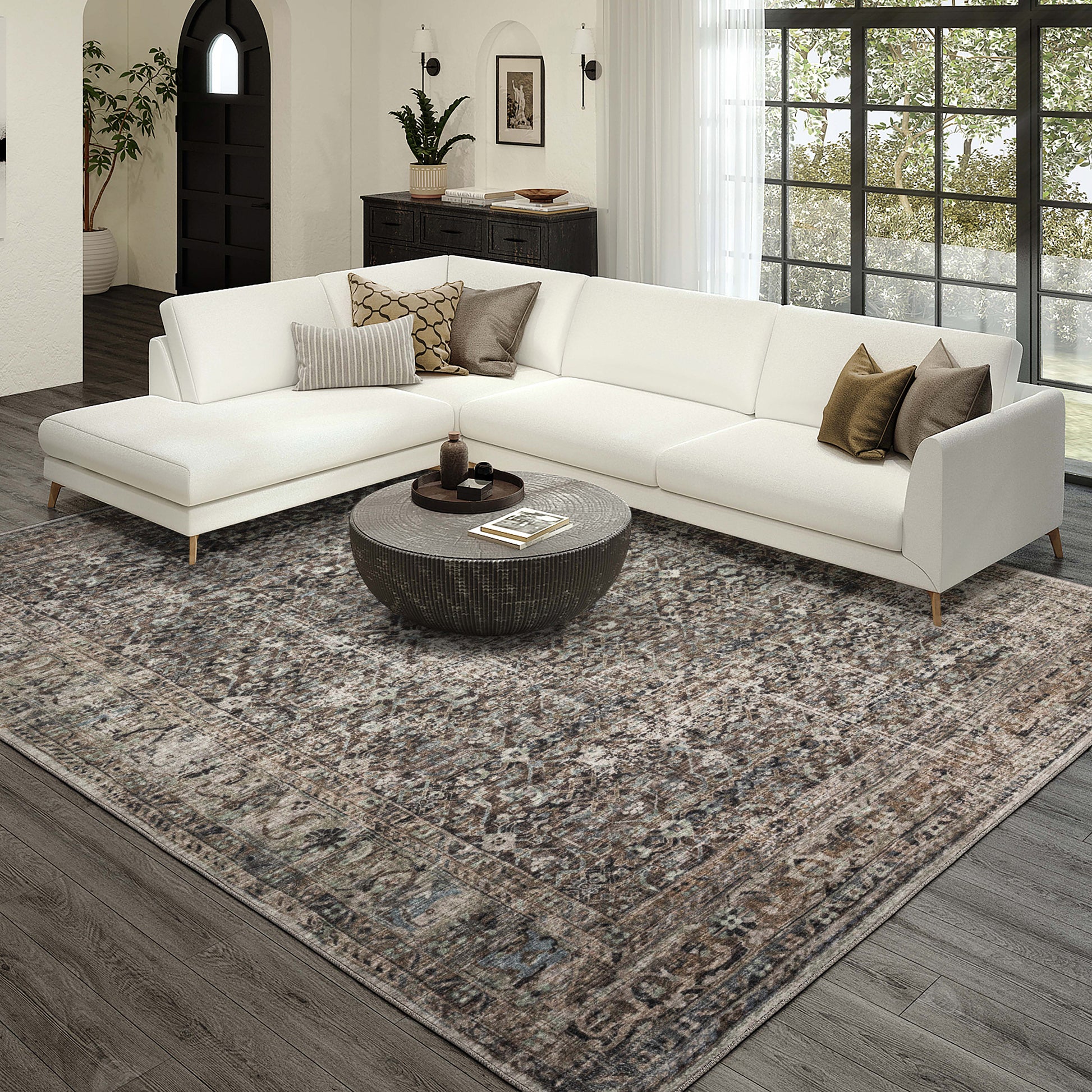 Dalyn Rugs Jericho  Mushroom  Traditional
