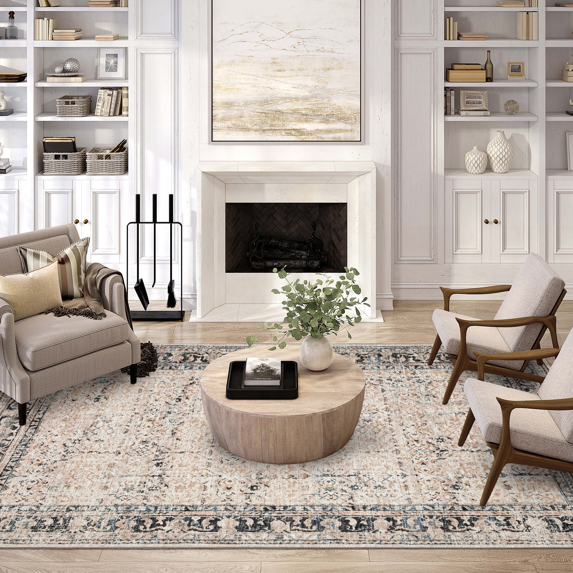 Dalyn Rugs Jericho  Taupe  Traditional