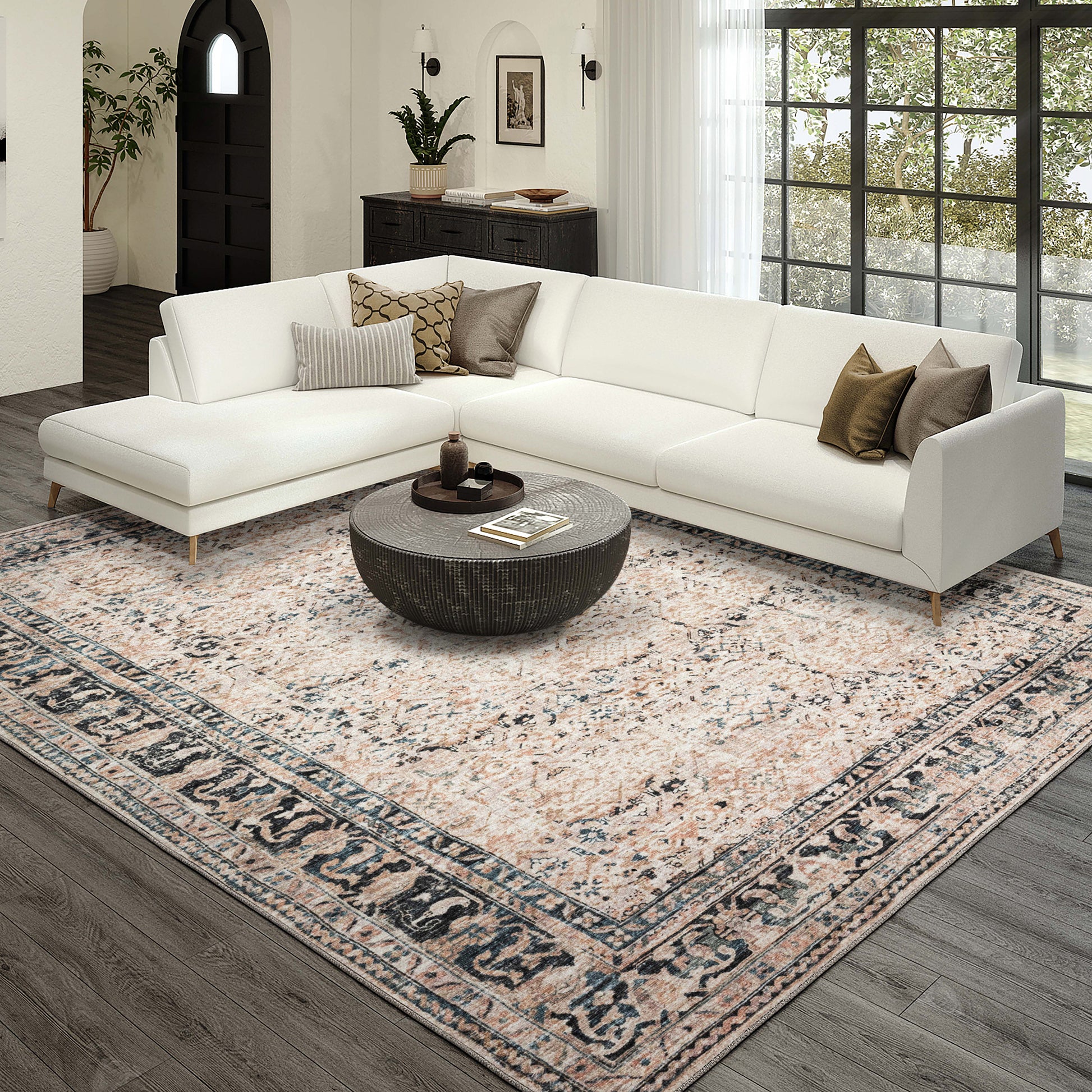Dalyn Rugs Jericho  Taupe  Traditional