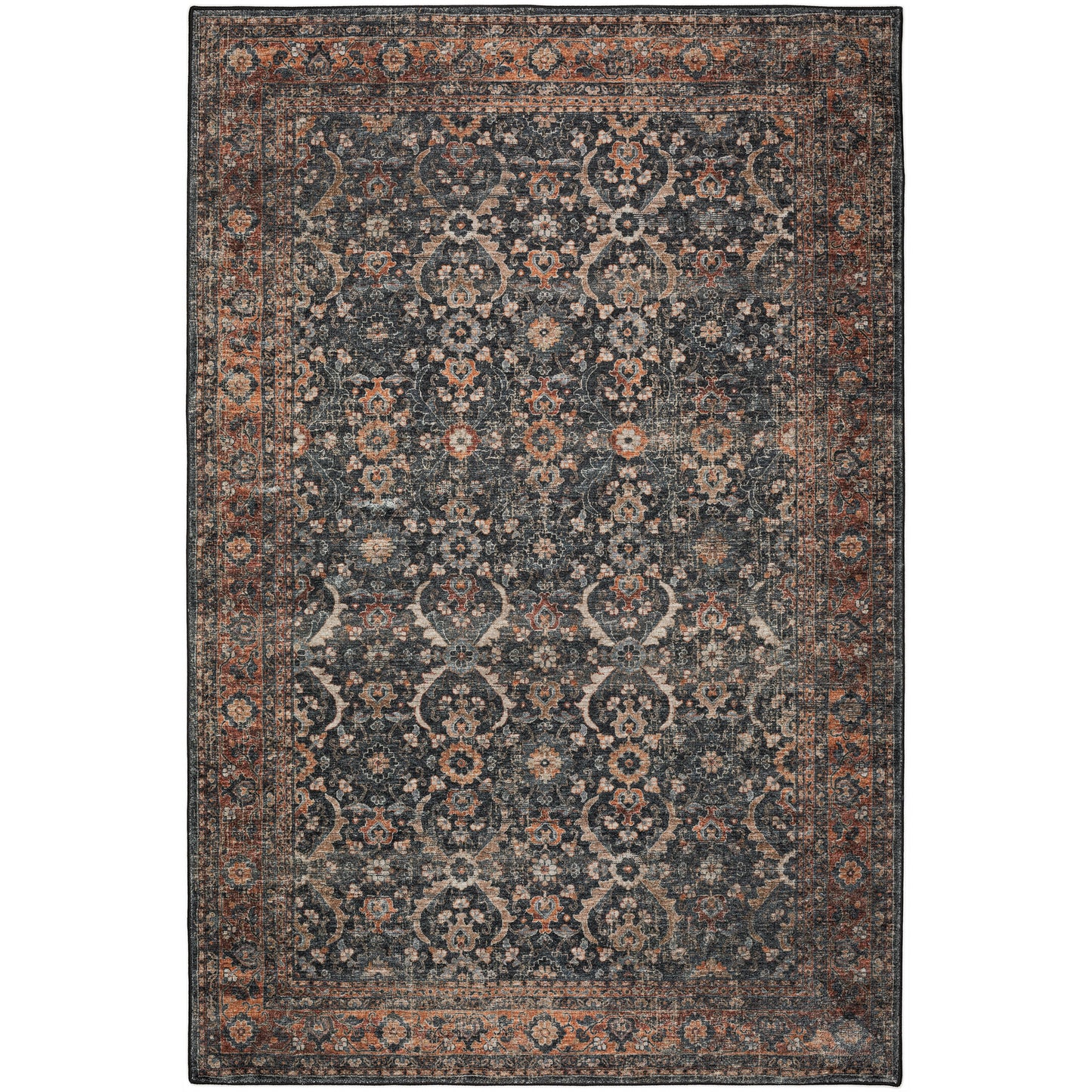 Dalyn Rugs Jericho  Charcoal  Traditional