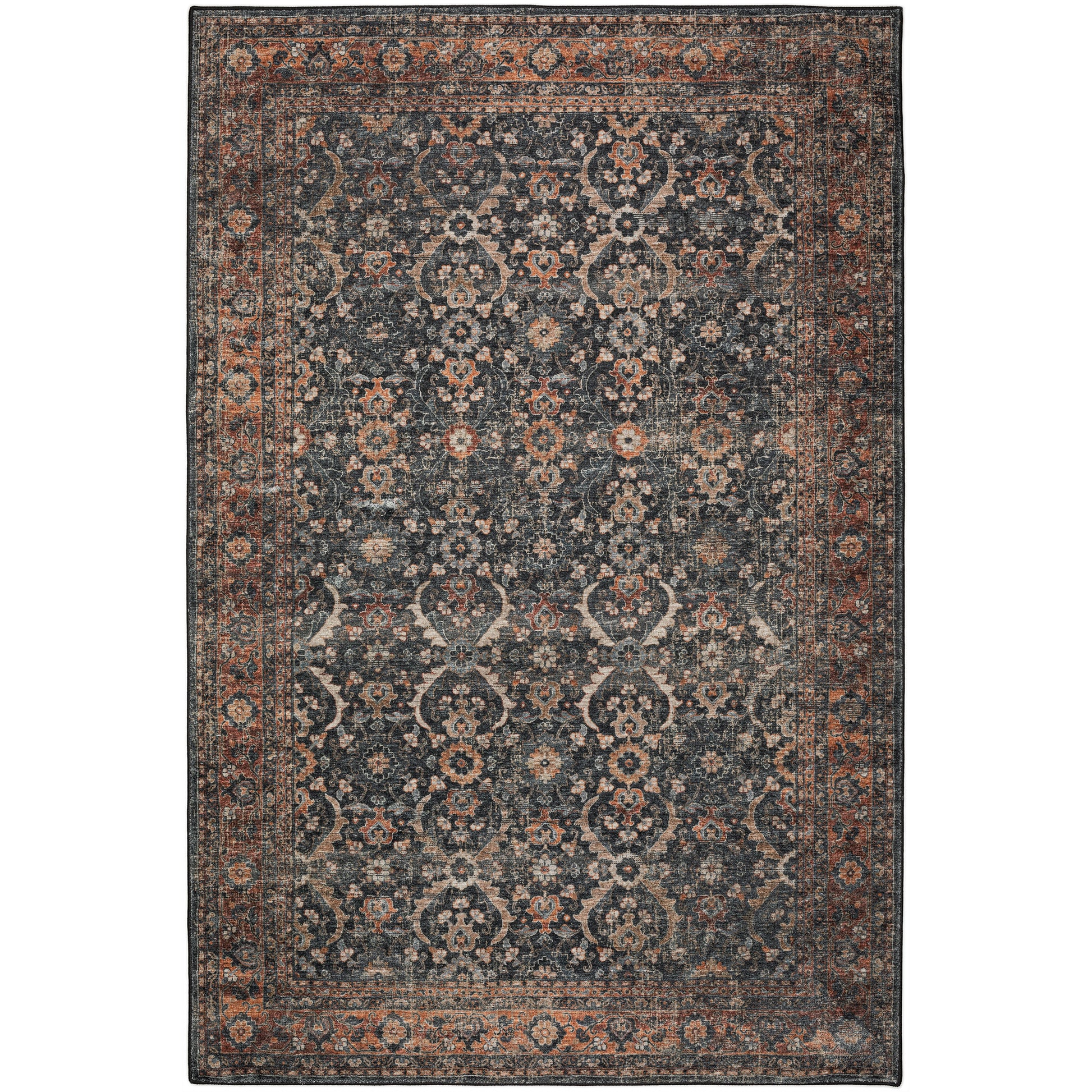 Dalyn Rugs Jericho  Charcoal  Traditional