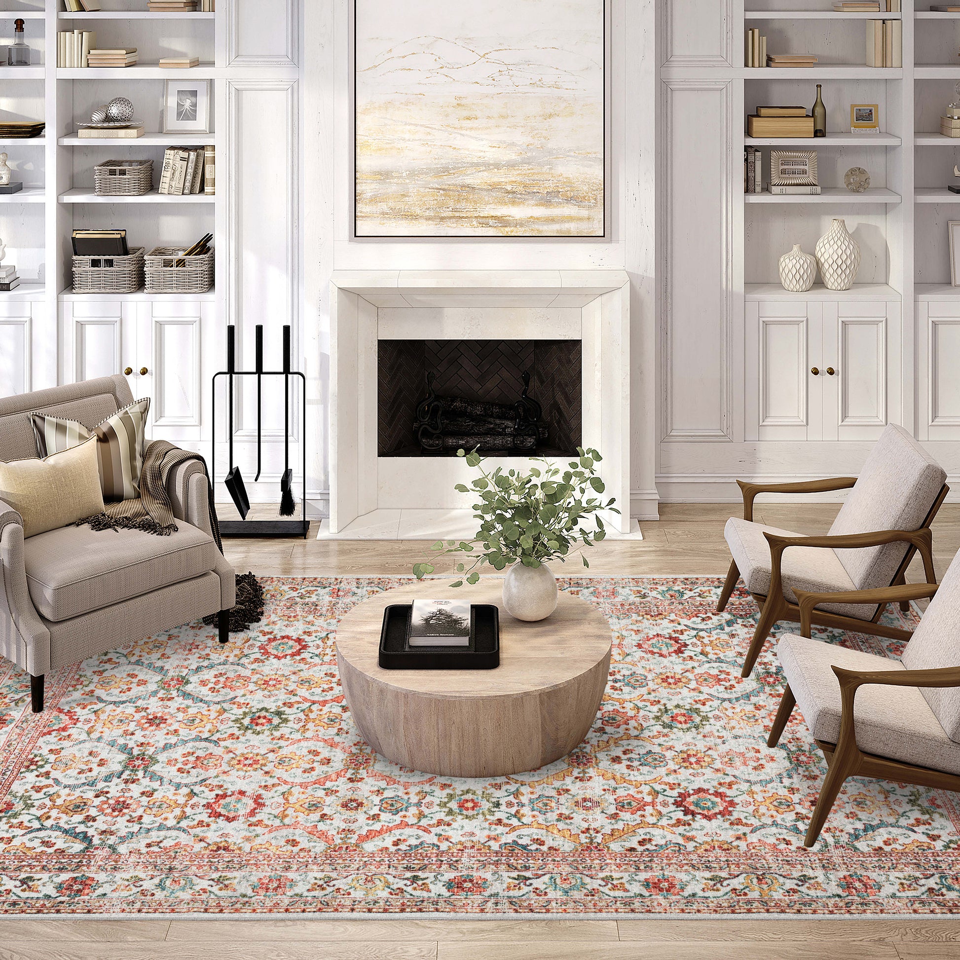 Dalyn Rugs Jericho  Ivory  Traditional