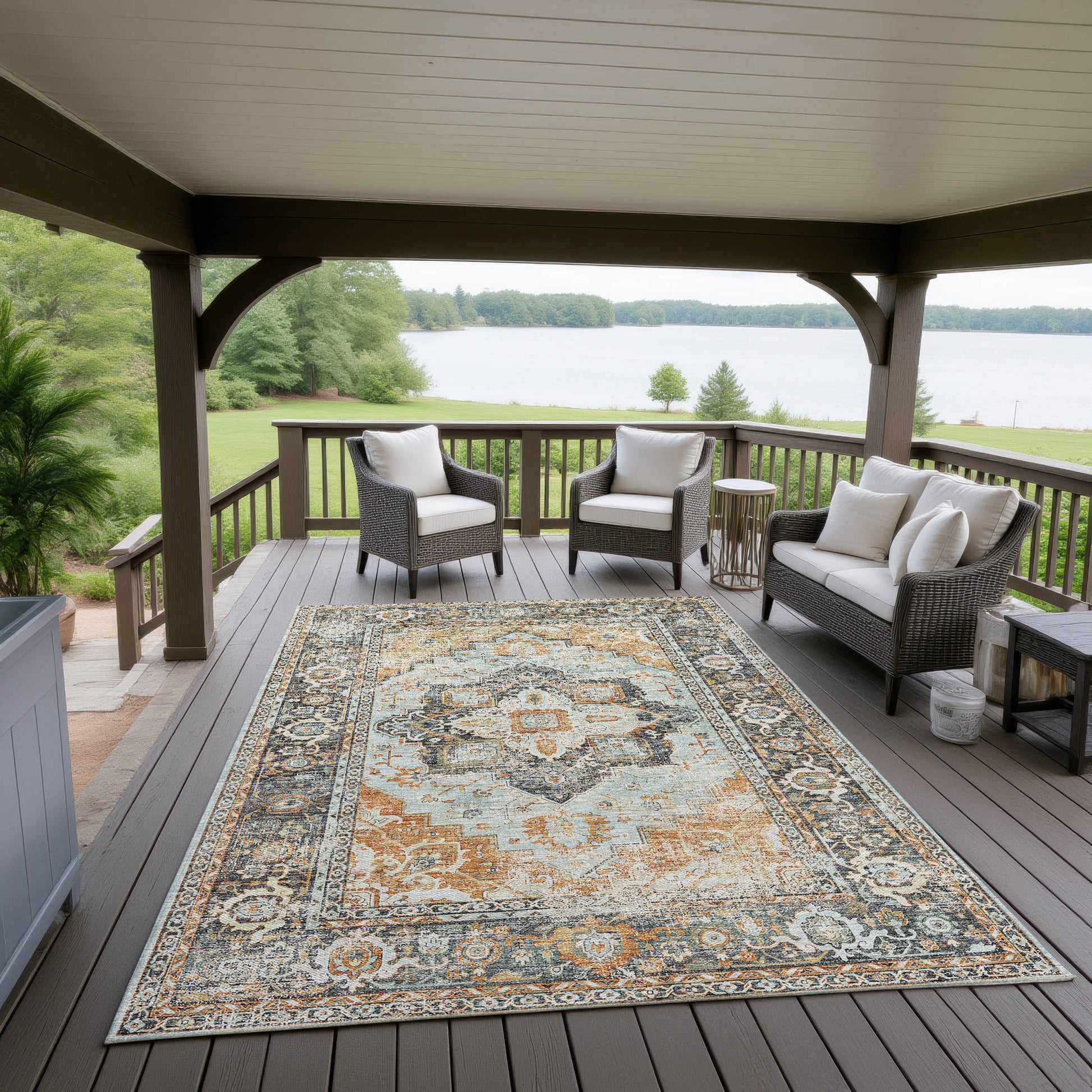 Dalyn Rugs Jericho  Mist  Traditional