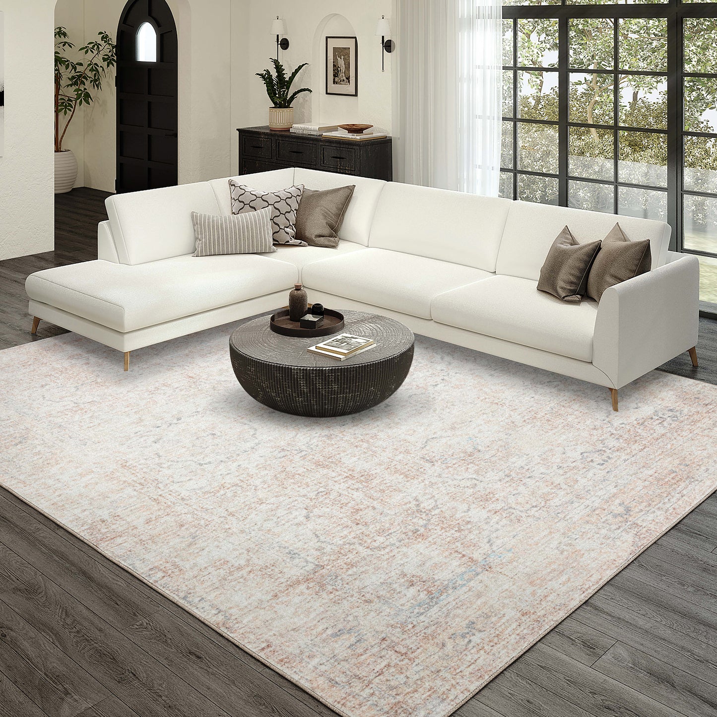 Dalyn Rugs Jericho  Pearl  Traditional