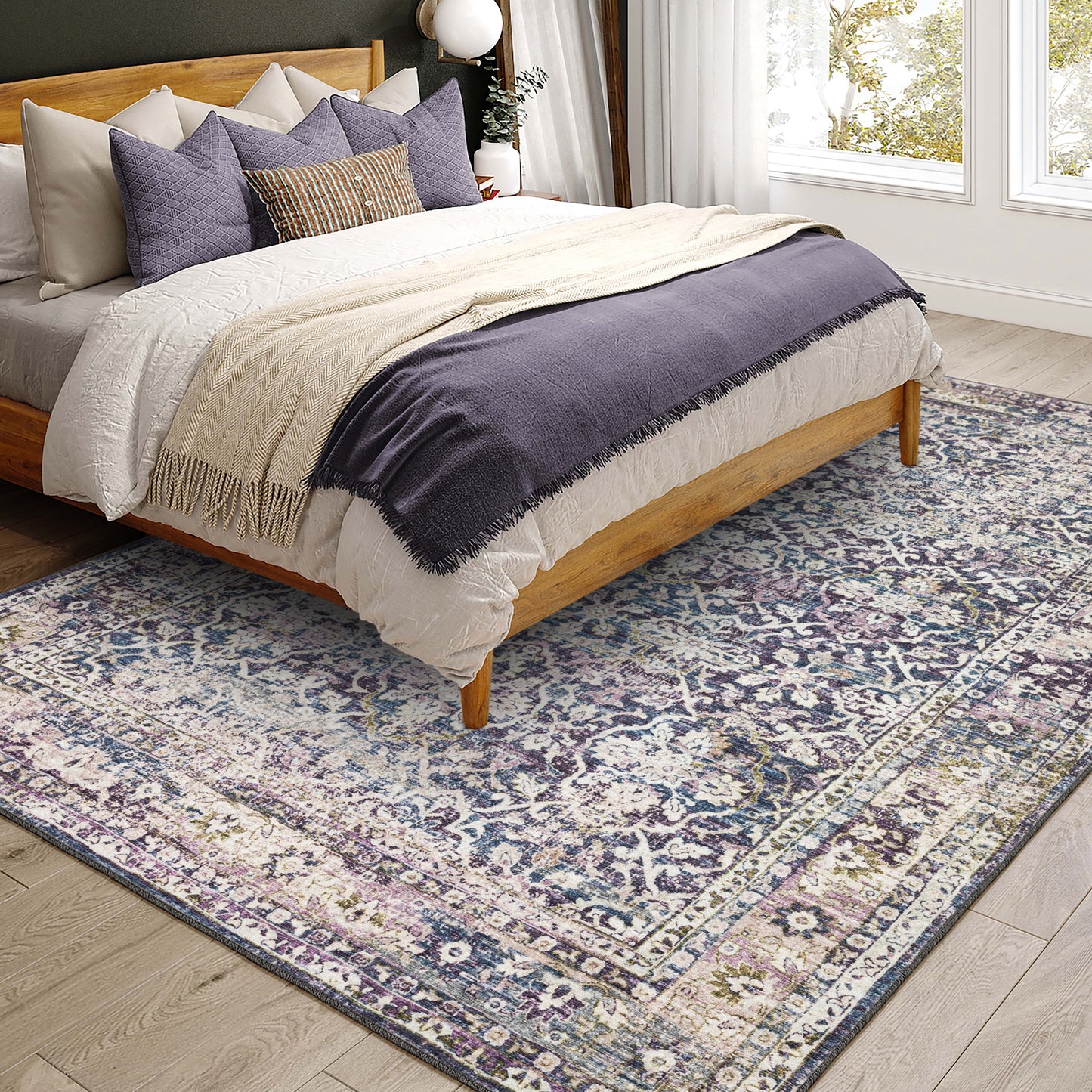 Dalyn Rugs Jericho  Violet  Traditional