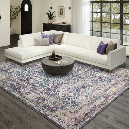 Dalyn Rugs Jericho  Violet  Traditional