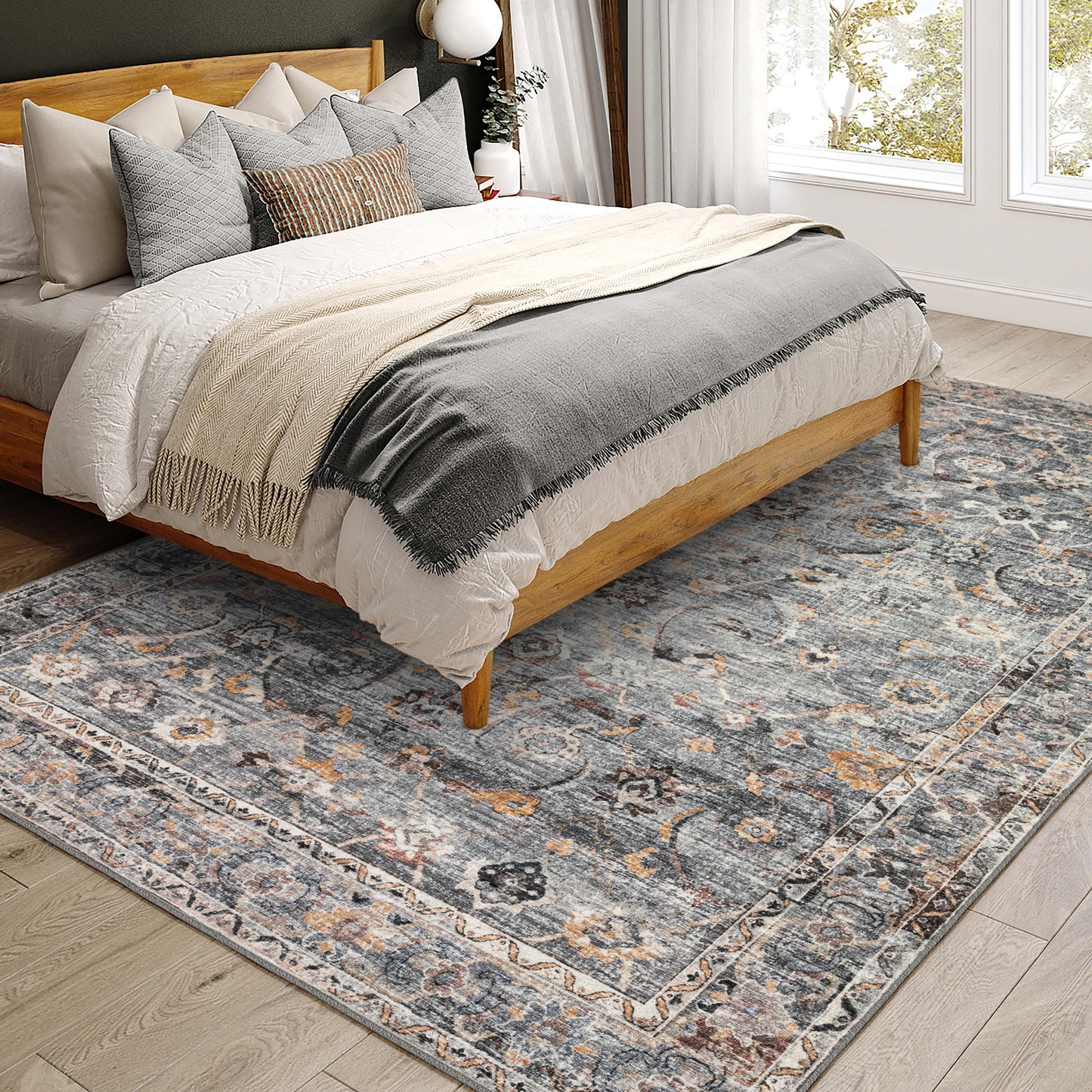 Dalyn Rugs Jericho  Silver  Traditional