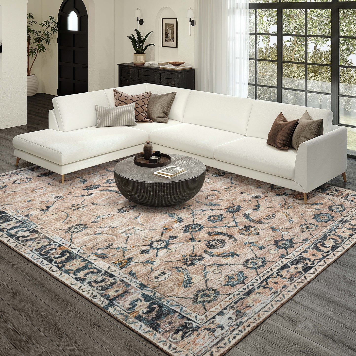 Dalyn Rugs Jericho  Taupe  Traditional