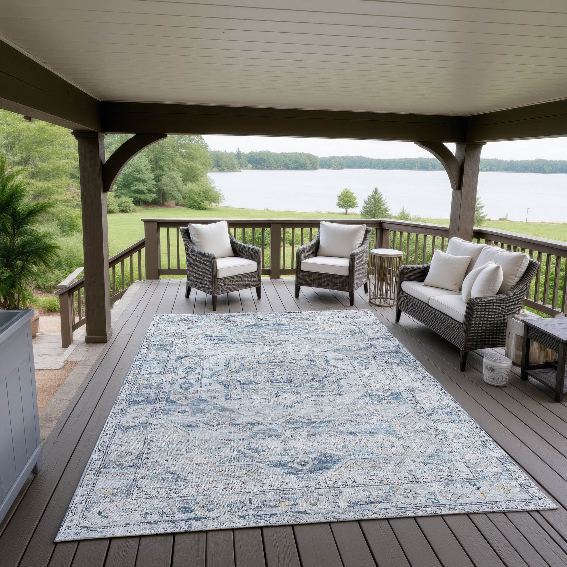 Dalyn Rugs Jericho  Denim  Traditional