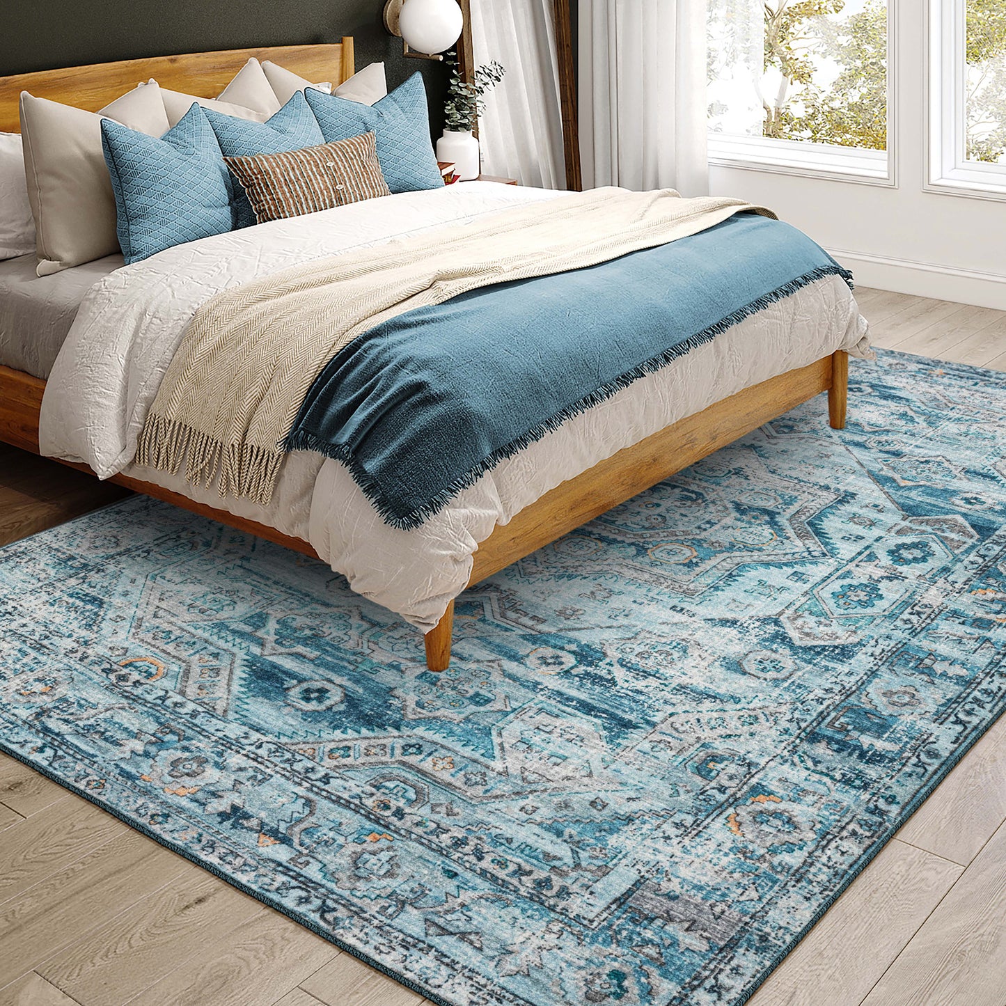 Dalyn Rugs Jericho  Denim  Traditional