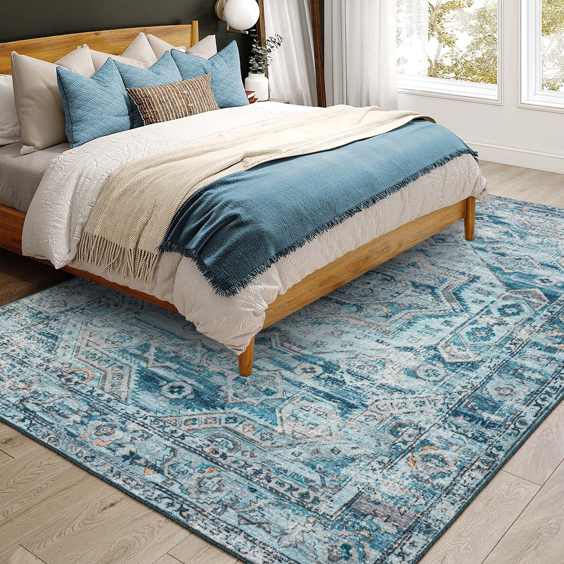 Dalyn Rugs Jericho  Denim  Traditional