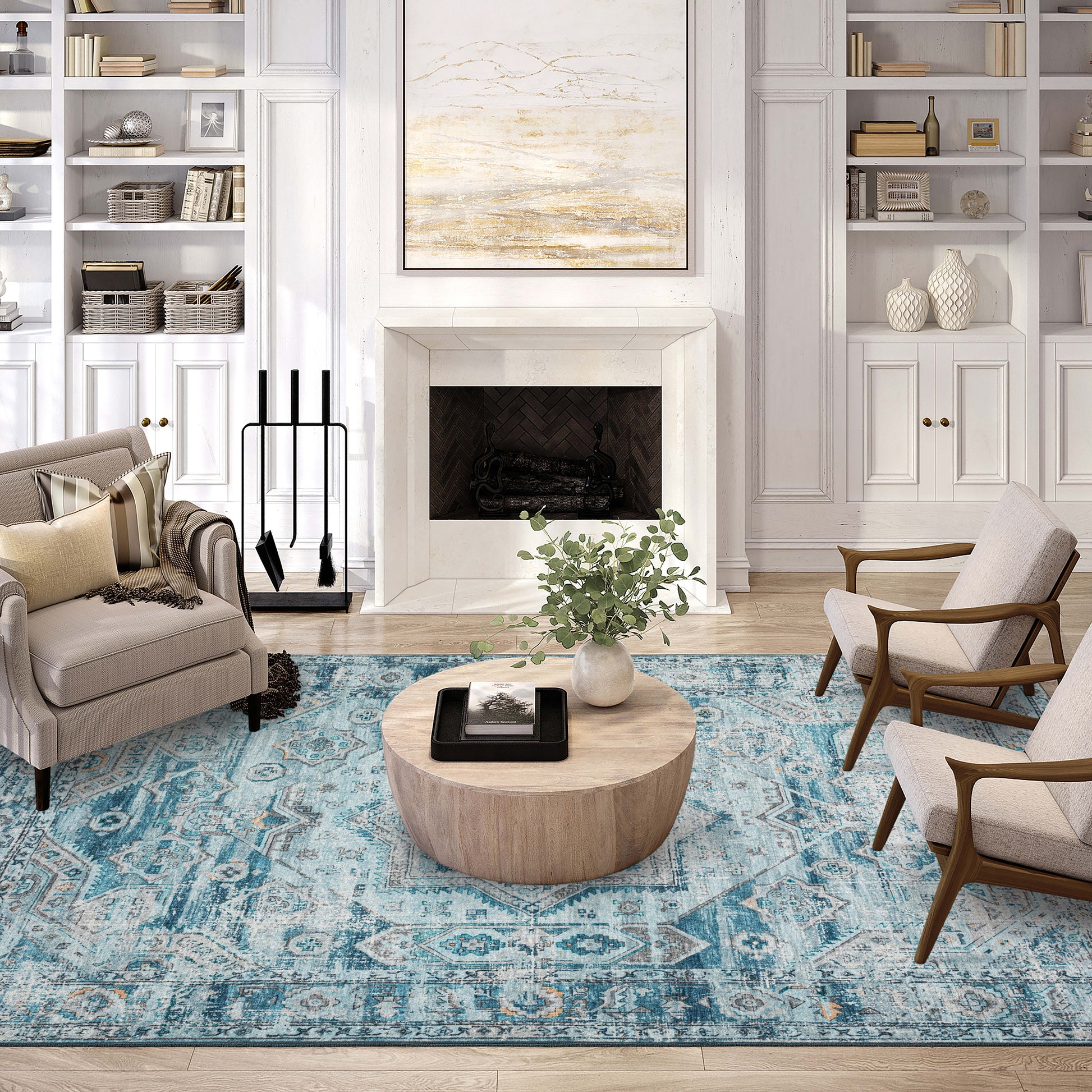 Dalyn Rugs Jericho  Denim  Traditional