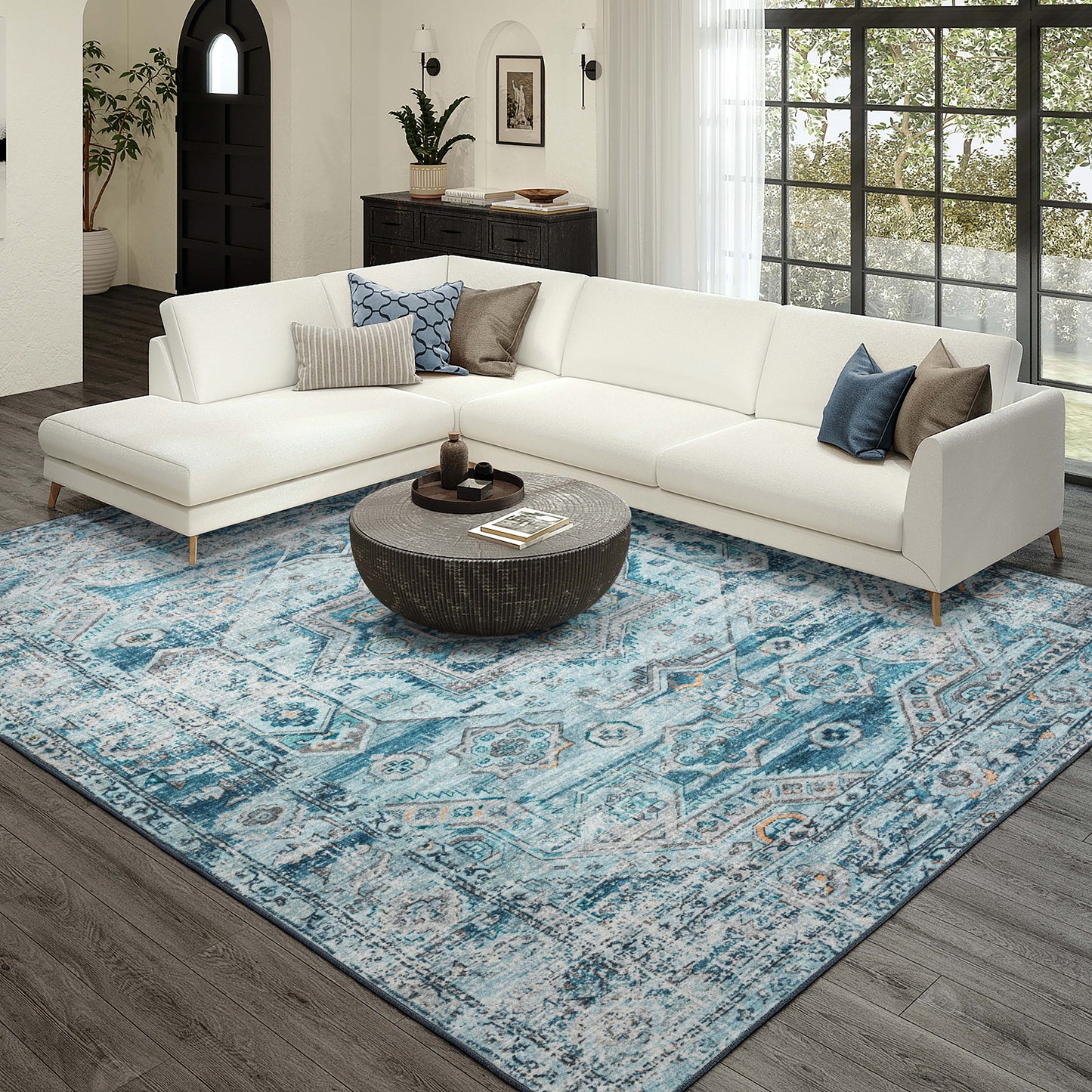 Dalyn Rugs Jericho  Denim  Traditional