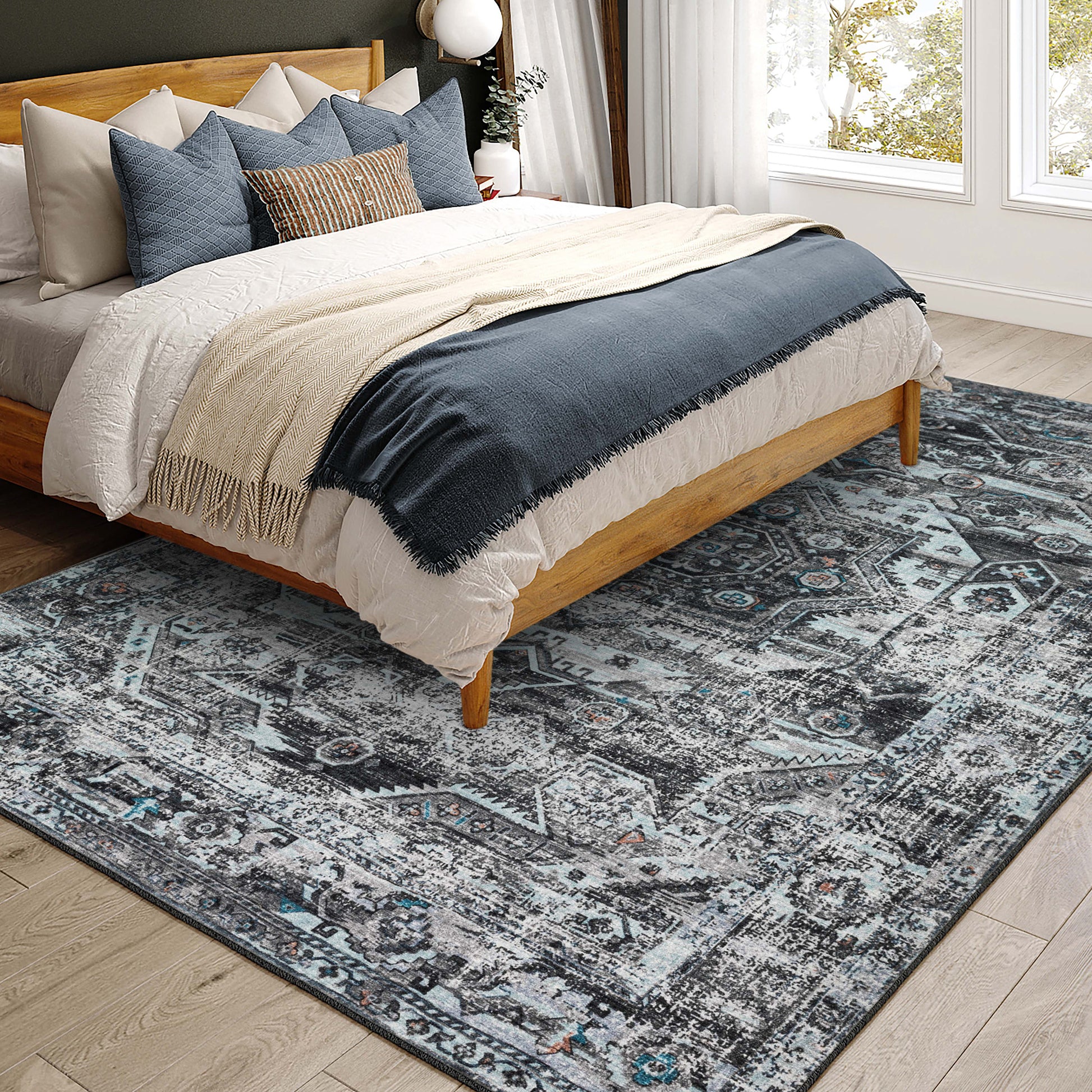 Dalyn Rugs Jericho  Steel  Traditional