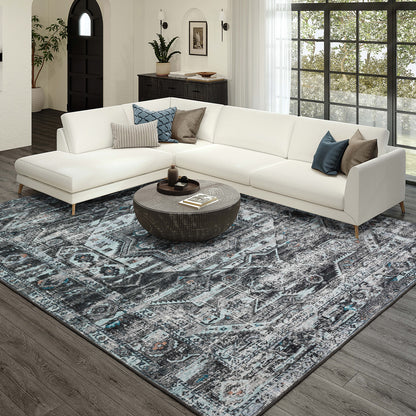 Dalyn Rugs Jericho  Steel  Traditional