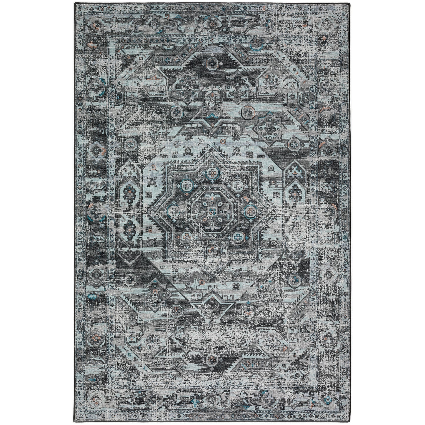 Dalyn Rugs Jericho  Steel  Traditional
