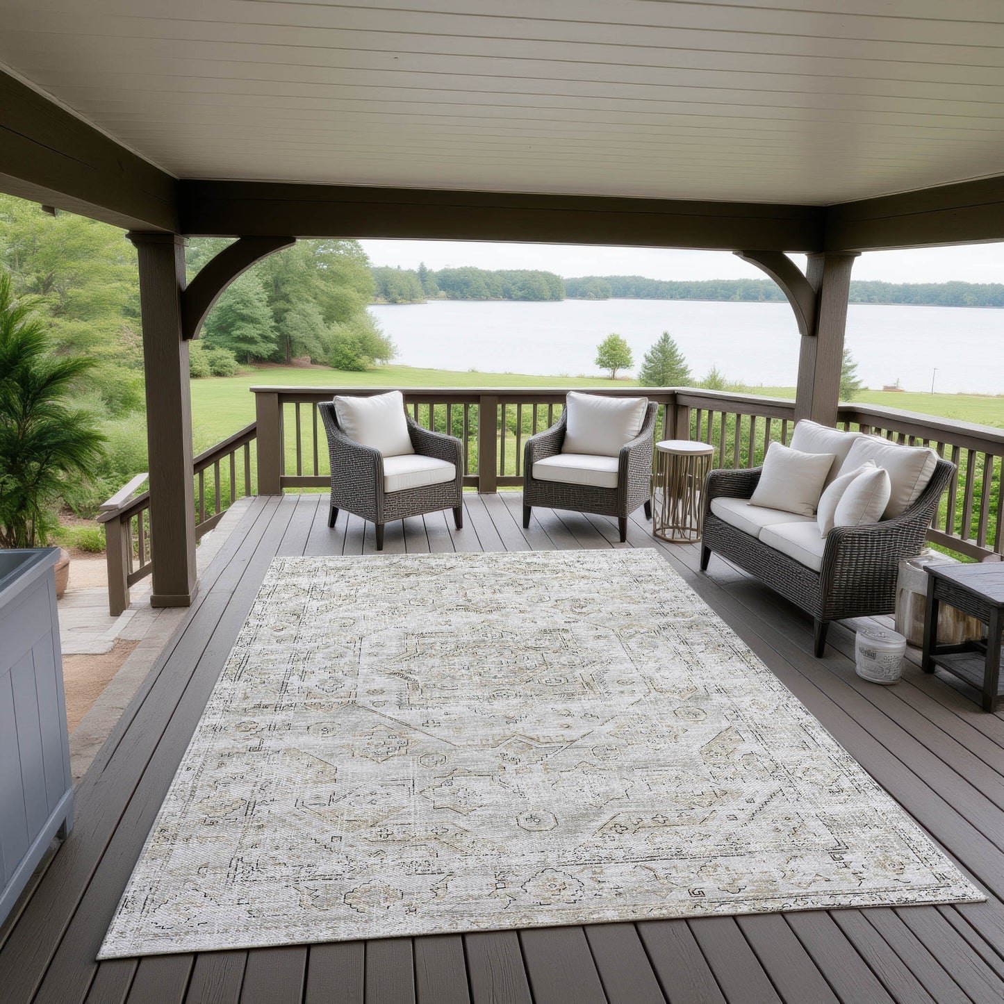 Dalyn Rugs Jericho  Tin  Traditional