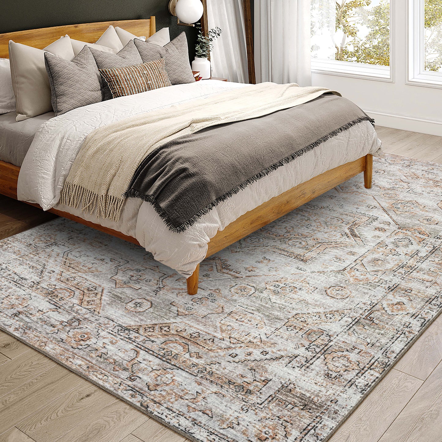Dalyn Rugs Jericho  Tin  Traditional