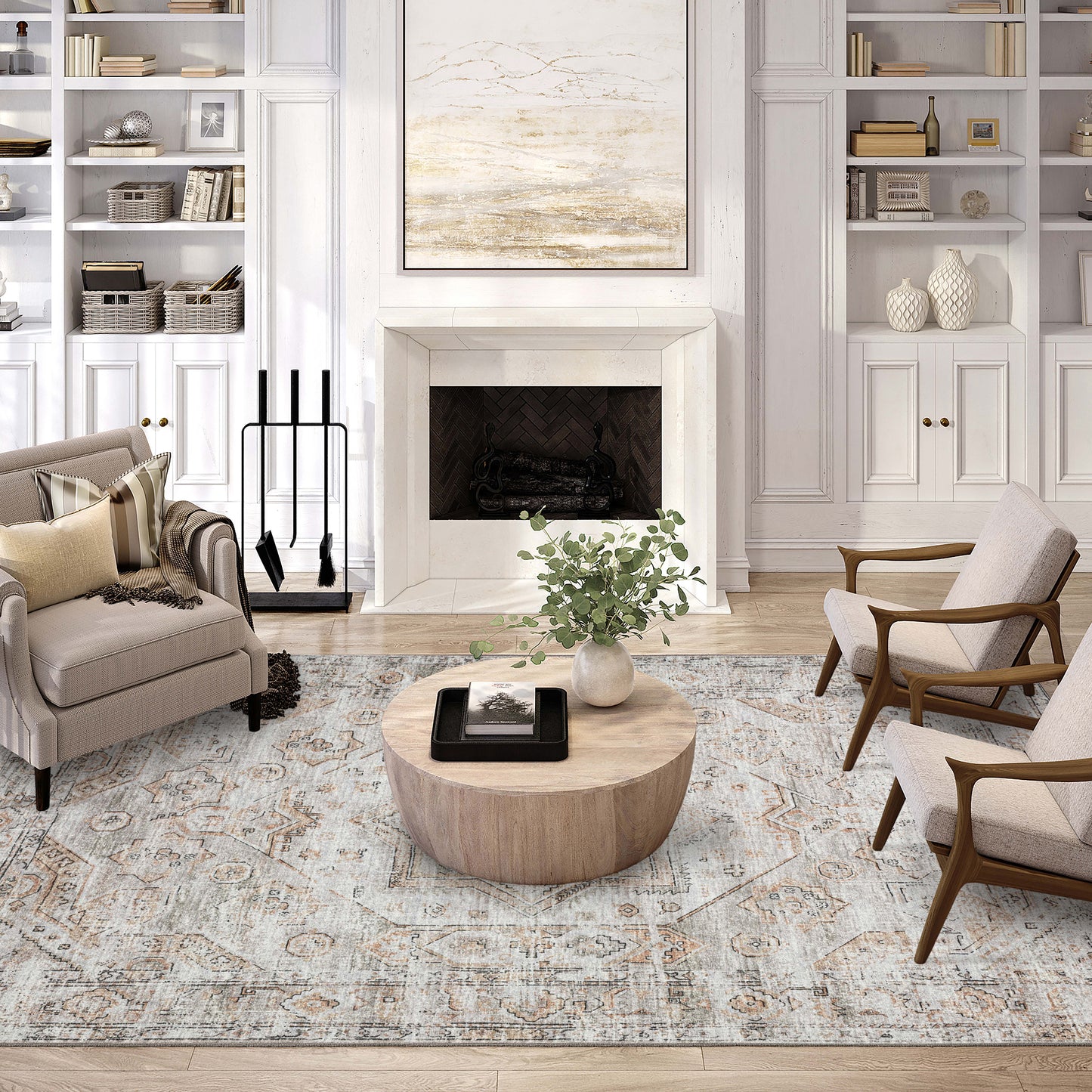 Dalyn Rugs Jericho  Tin  Traditional