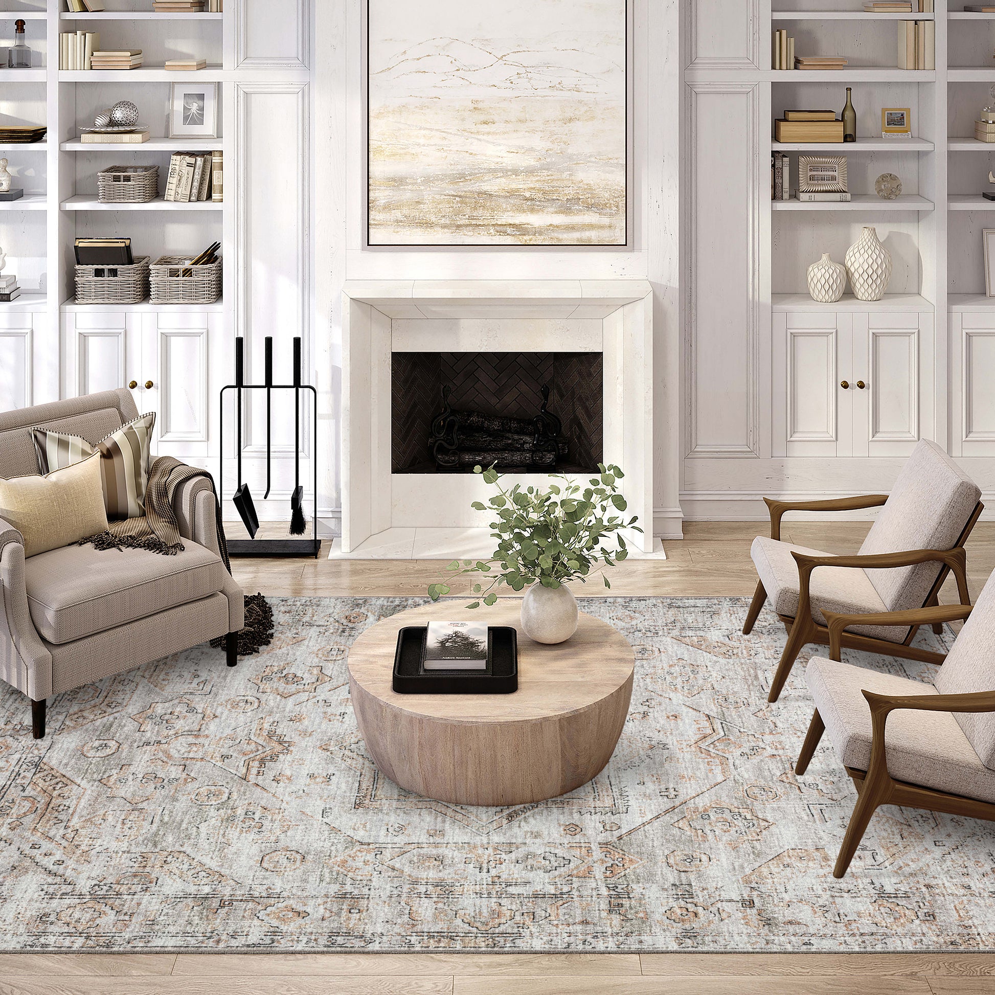 Dalyn Rugs Jericho  Tin  Traditional